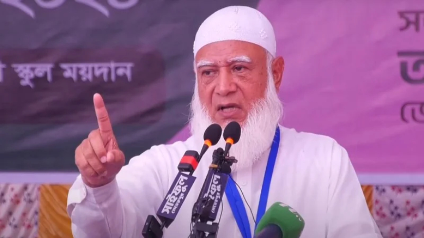 আজহারের মুক্তির দাবিতে স্বেচ্ছায় কারাবরণের ঘোষণা জামায়াত আমিরের