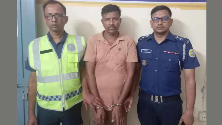 পুলিশের হাত থেকে পালিয়ে যাওয়া আ. লীগ নেতা গ্রেপ্তার