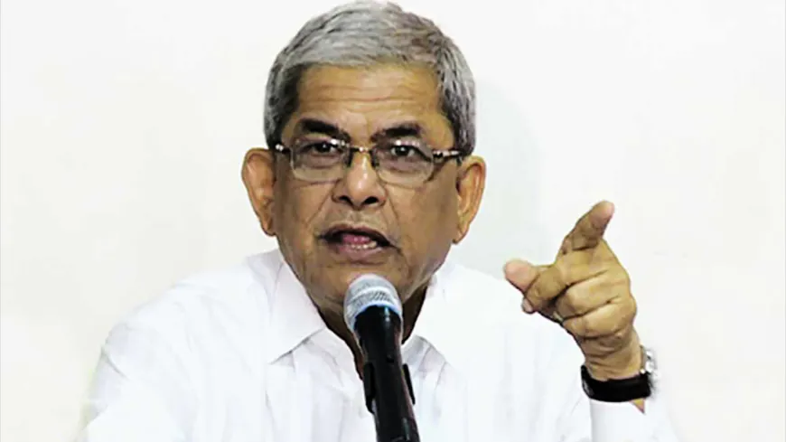 সারজিসের ১০০ গাড়িবহর নিয়ে যা বললেন মির্জা ফখরুল