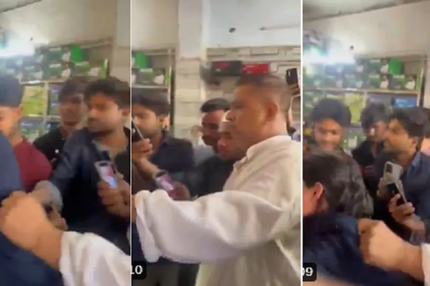 উত্তরপ্রদেশের রাস্তায় প্রকাশ্যে নারীর হিজাব খুলে হেনস্থা
