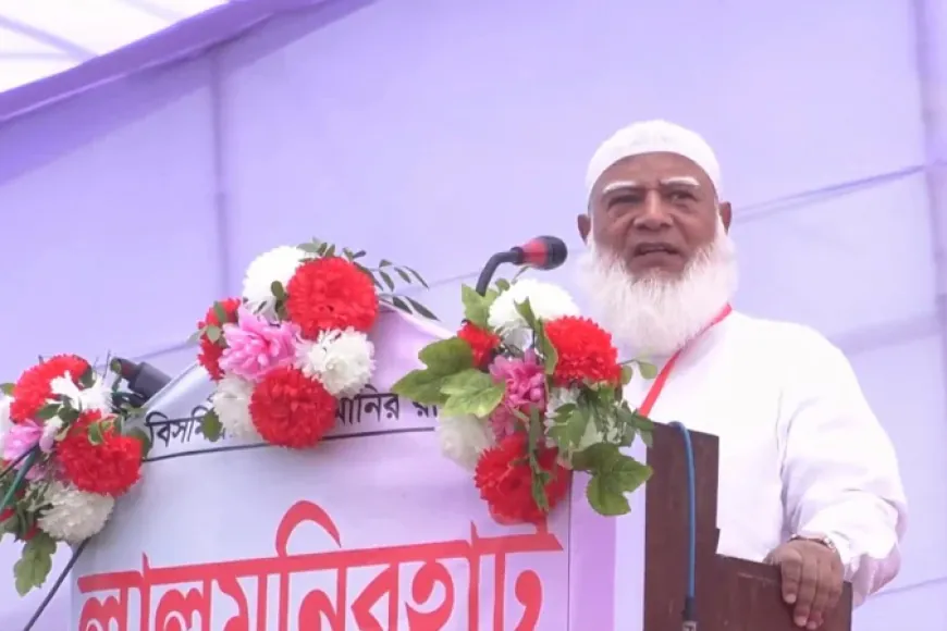 যারা দেশকে ভালোবাসে তারা দেশ ছেড়ে পালায় না: জামায়াত আমির