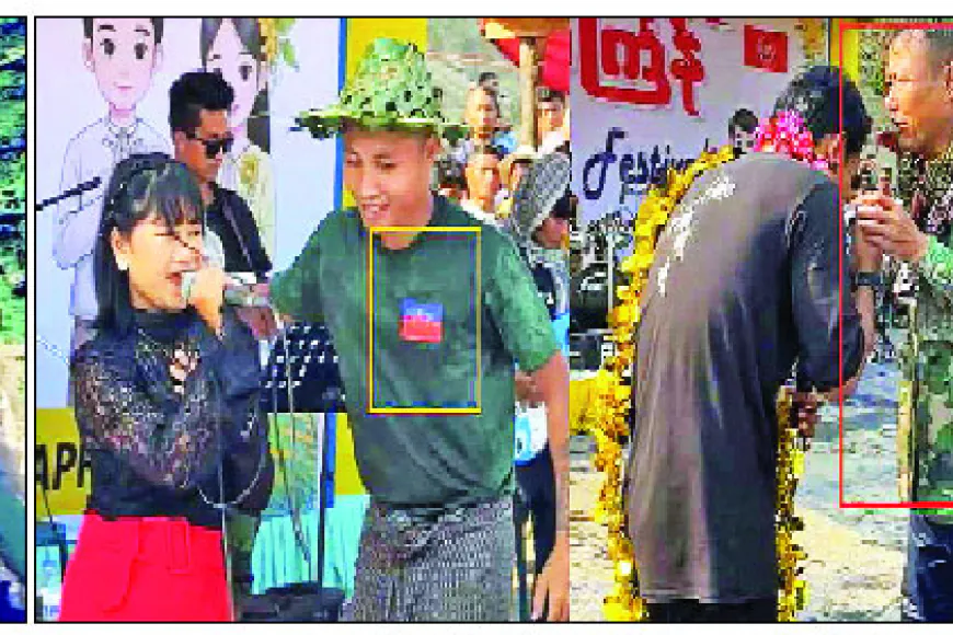 কি হচ্ছে পাহারে বাংলাদেশের ১০ কিমি ভেতরে আরাকান আর্মির ইউনিফর্মে জলকেলি উৎসব