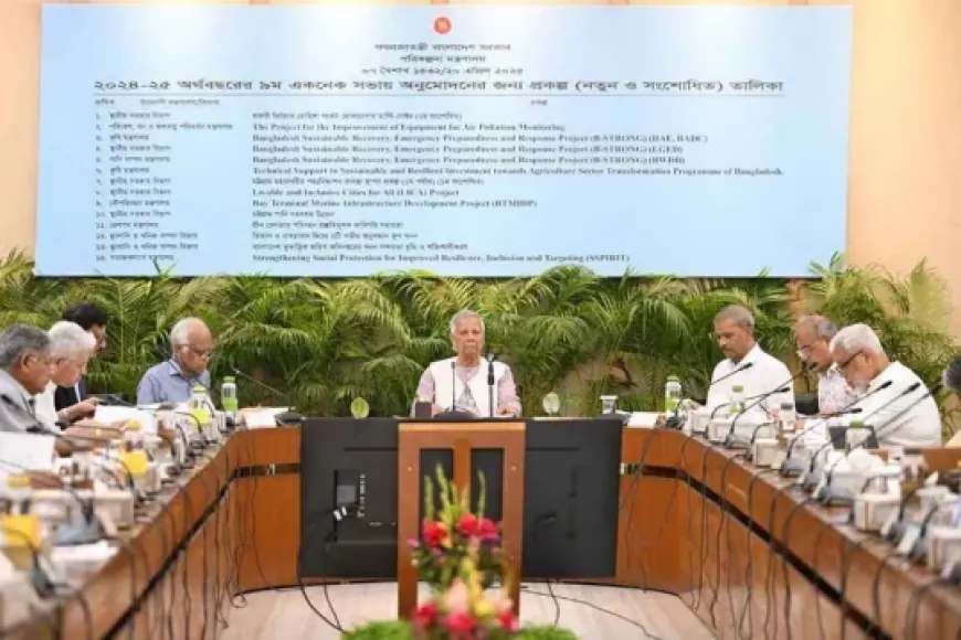 একনেকে ২৪ হাজার কোটি টাকার ১৬ প্রকল্প অনুমোদন
