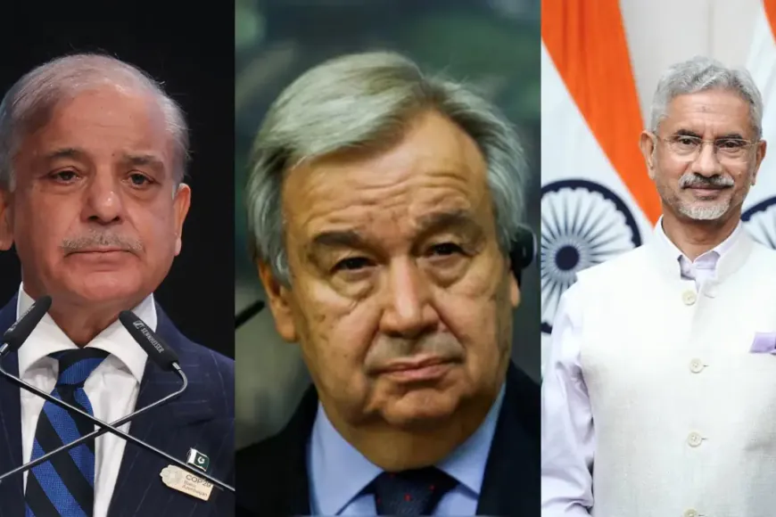 পাকিস্তানে হামলার শঙ্কা, দুই দেশের নেতাদের ফোন করলেন জাতিসংঘ মহাসচিব