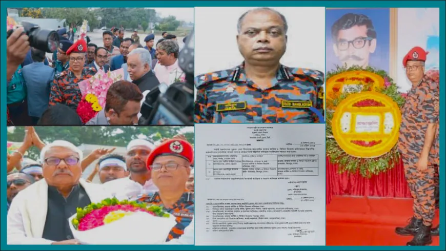 ফায়ার সার্ভিস ও সিভিল ডিফেন্সে আওয়ামীলীগের প্রেতাত্মা ওহিদুল এখনো বহাল তবিয়তে
