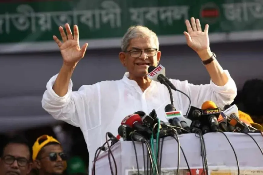 আসুন প্রতিশোধ নয়, ভালোবাসা দিয়ে দেশ গড়ি: মির্জা ফখরুল