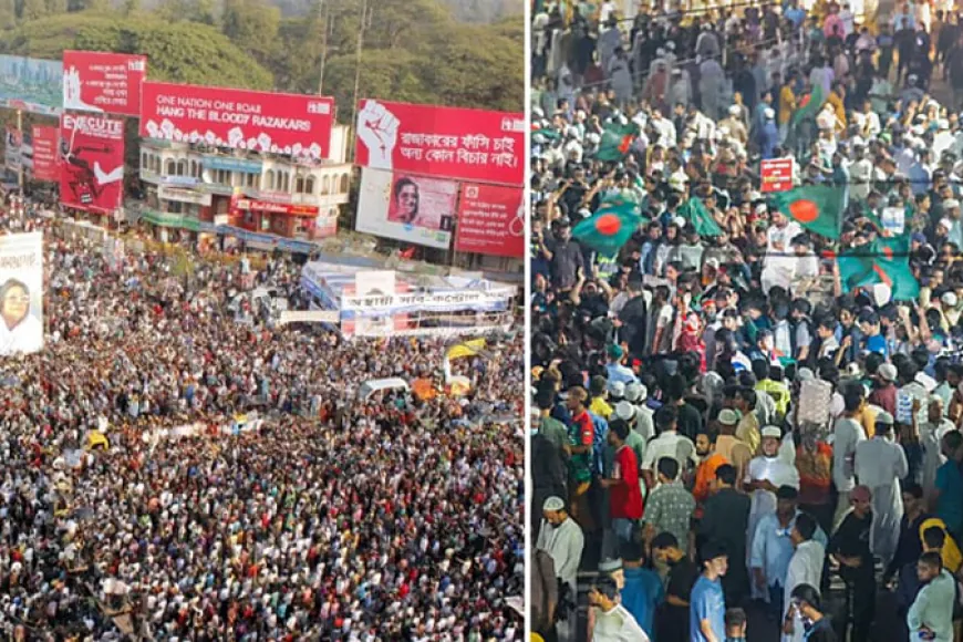 একসময় ‘জামায়াত নিষিদ্ধ’ দাবিতে উত্তাল সেই শাহবাগে আজ আ.লীগ নিষিদ্ধের ঝড়