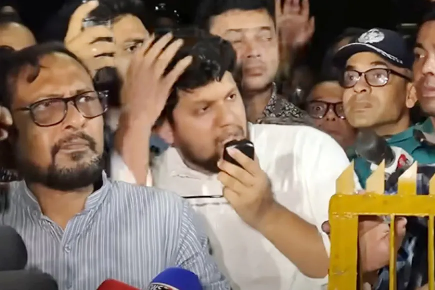 উপদেষ্টা মাহফুজের মাথায় বোতল নিক্ষেপকারী সম্পর্কে যা জানা গেল
