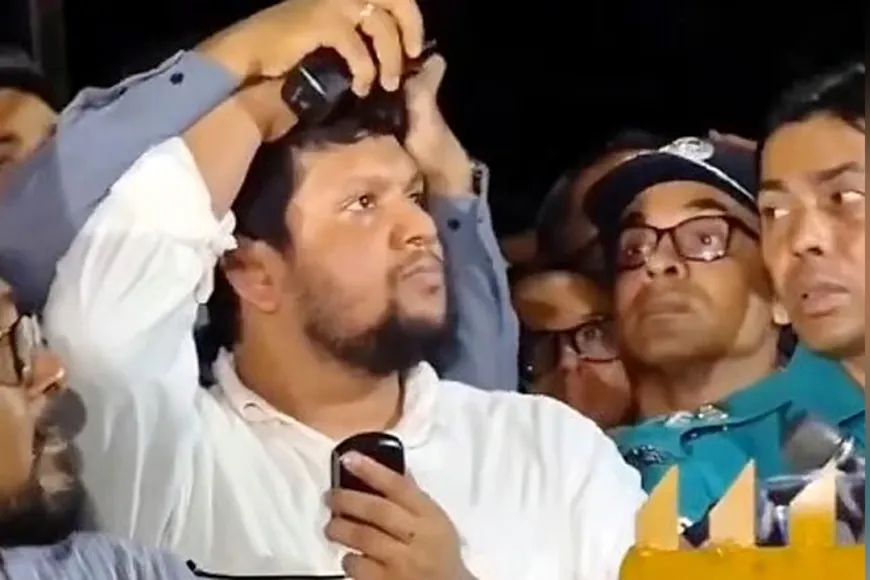 উপদেষ্টা মাহফুজের উপর বোতল নিক্ষেপকারী শিক্ষার্থীকে আটক