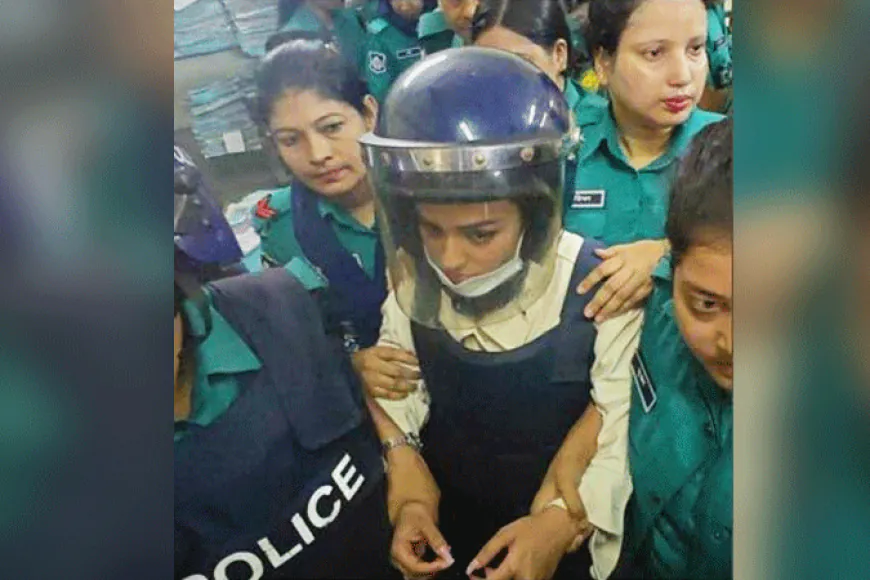 ফ্যাসিস্টের সমর্থক বলায় কাঠগড়ায় কাঁদলেন নুসরাত ফারিয়া