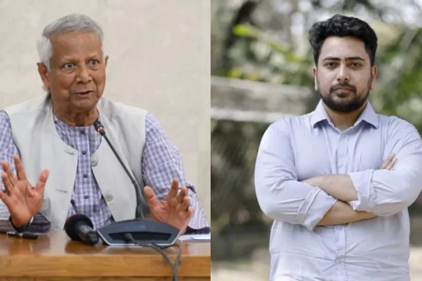 অধ্যাপক ইউনূস ‘পদত্যাগের বিষয়ে ভাবছেন’: নাহিদ ইসলাম