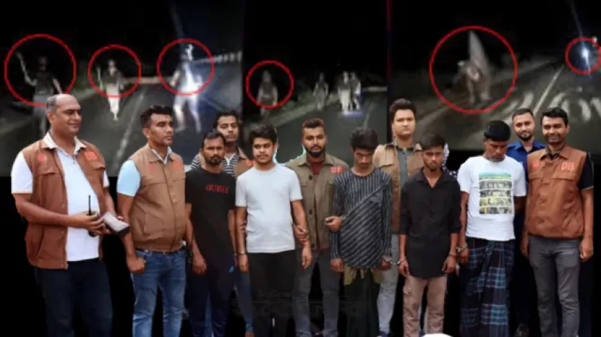 মাওয়া এক্সপ্রেসওয়ের সেই ভাইরাল ভিডিওর ঘটনায় ৫ ডাকাত গ্রেপ্তার