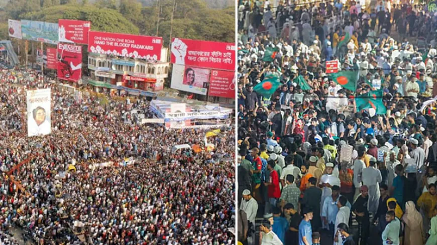 একসময় ‘জামায়াত নিষিদ্ধ’ দাবিতে উত্তাল সেই শাহবাগে আজ আ.লীগ নিষিদ্ধের ঝড়