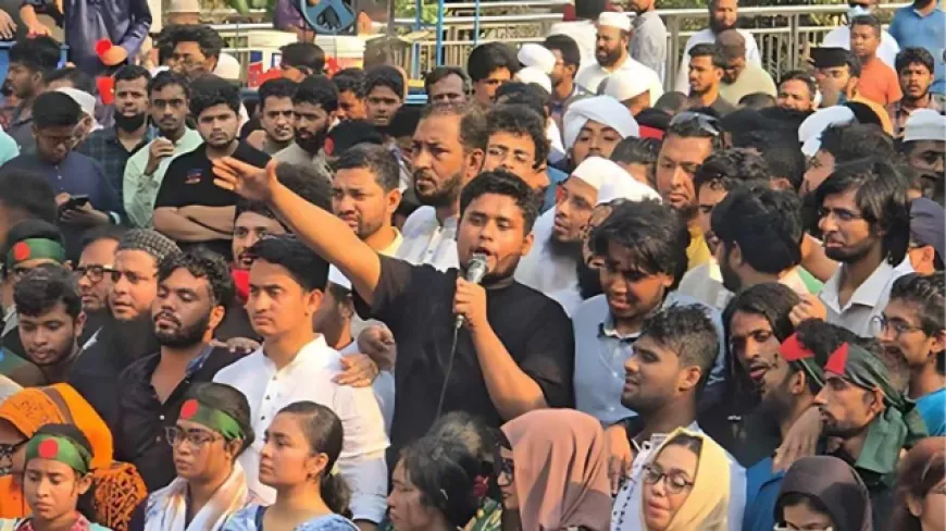 আমি যদি কর্মসূচি ঘোষণা নাও দিতে পারি, আন্দোলন চালিয়ে যাবেন: হাসনাত
