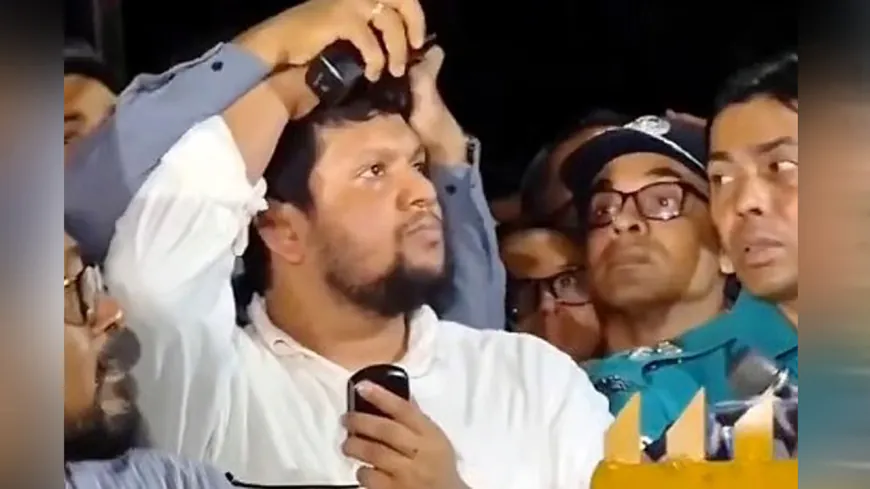 উপদেষ্টা মাহফুজের উপর বোতল নিক্ষেপকারী শিক্ষার্থীকে আটক