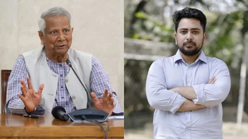 অধ্যাপক ইউনূস ‘পদত্যাগের বিষয়ে ভাবছেন’: নাহিদ ইসলাম