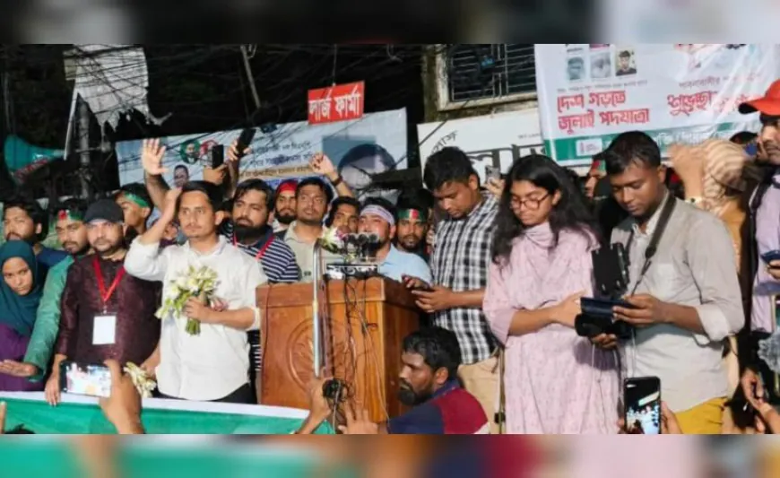 গণঅভ্যুত্থানে আপস করিনি, ভবিষ্যতেও করব না : নাহিদ