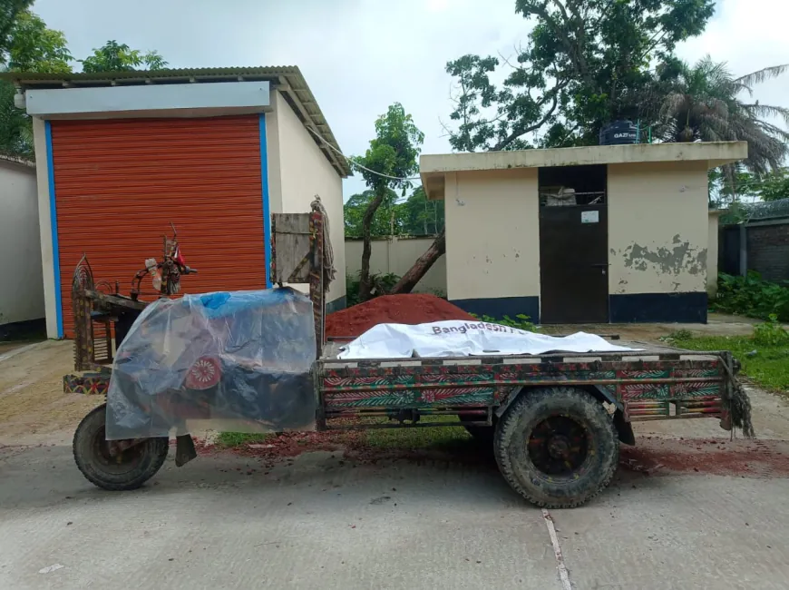 পাথরঘাটায় বিদ্যুৎস্পৃষ্ট হয়ে রাজমিস্ত্রির মৃত্যু, আহত আরও একজন