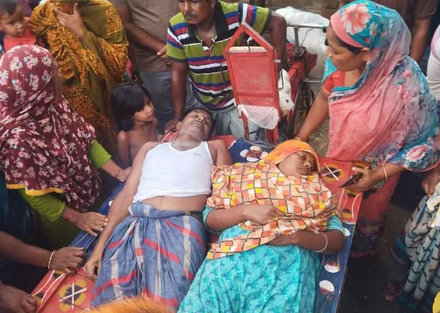 মেহেরপুর বিদ্যুৎস্পৃষ্ট হয়ে স্বামী-স্ত্রীর মর্মান্তিক মৃত্যু