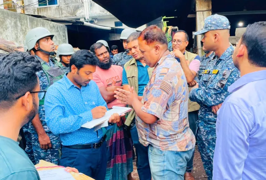 বরগুনা শহরে ভেজালবিরোধী অভিযানে জরিমানা কারাদণ্ড