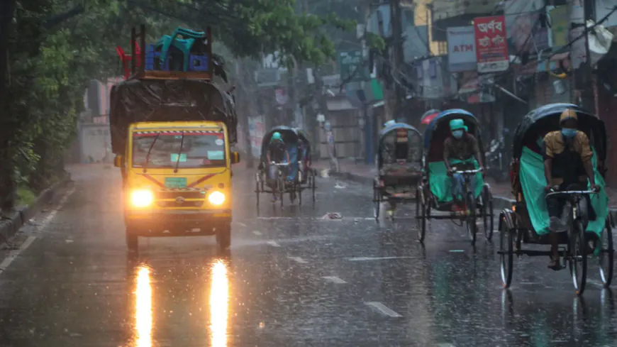 ঢাকায় বৃষ্টি নিয়ে আবহাওয়া অফিসের নতুন বার্তা